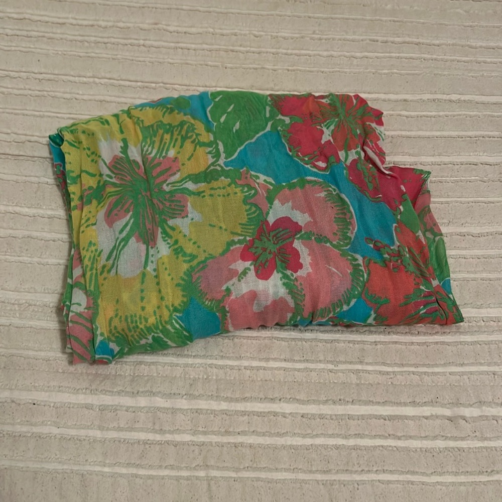 Lilly Pulitzer infinity scarf